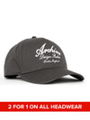 Script Cap Grey