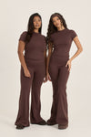 LOOM by Archive Design Studios Day Flow High Waisted Flared Legging