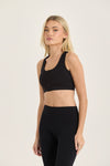 LOOM by Archive Design Studios Day Flow Zip Up Sports Bra