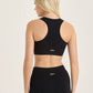 LOOM by Archive Design Studios Day Flow Zip Up Sports Bra
