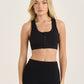 LOOM by Archive Design Studios Day Flow Zip Up Sports Bra