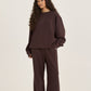 LOOM by Archive Design Studios Waffle Wide Leg Trousers