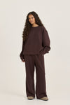 LOOM by Archive Design Studios Waffle Wide Leg Trousers