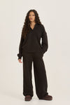 LOOM by Archive Design Studios Knit Straight Leg Trouser