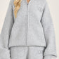 LOOM by Archive Design Studios Knit Zip Through Hoodie