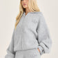LOOM by Archive Design Studios Knit Zip Through Hoodie