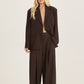 LOOM by Archive Design Studios Tailored Barrel Leg Trousers