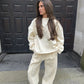 LOOM by Archive Design Studios Ruched Sleeve Detail Sweat Shirt
