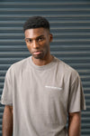 Stacked Washed Tee Grey