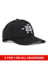 Mens Capital Baseball Cap Black