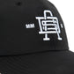 Mens Capital Baseball Cap Black