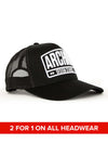 Sanford Trucker Cap Black
