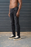 Troy Slim Jeans Washed Black